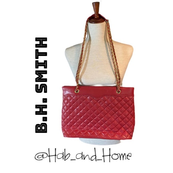 B.H.Smith Handbags - QUILTED TOTE BY B.H.SMITH